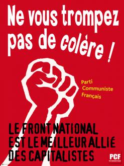 Affiche anti-FN